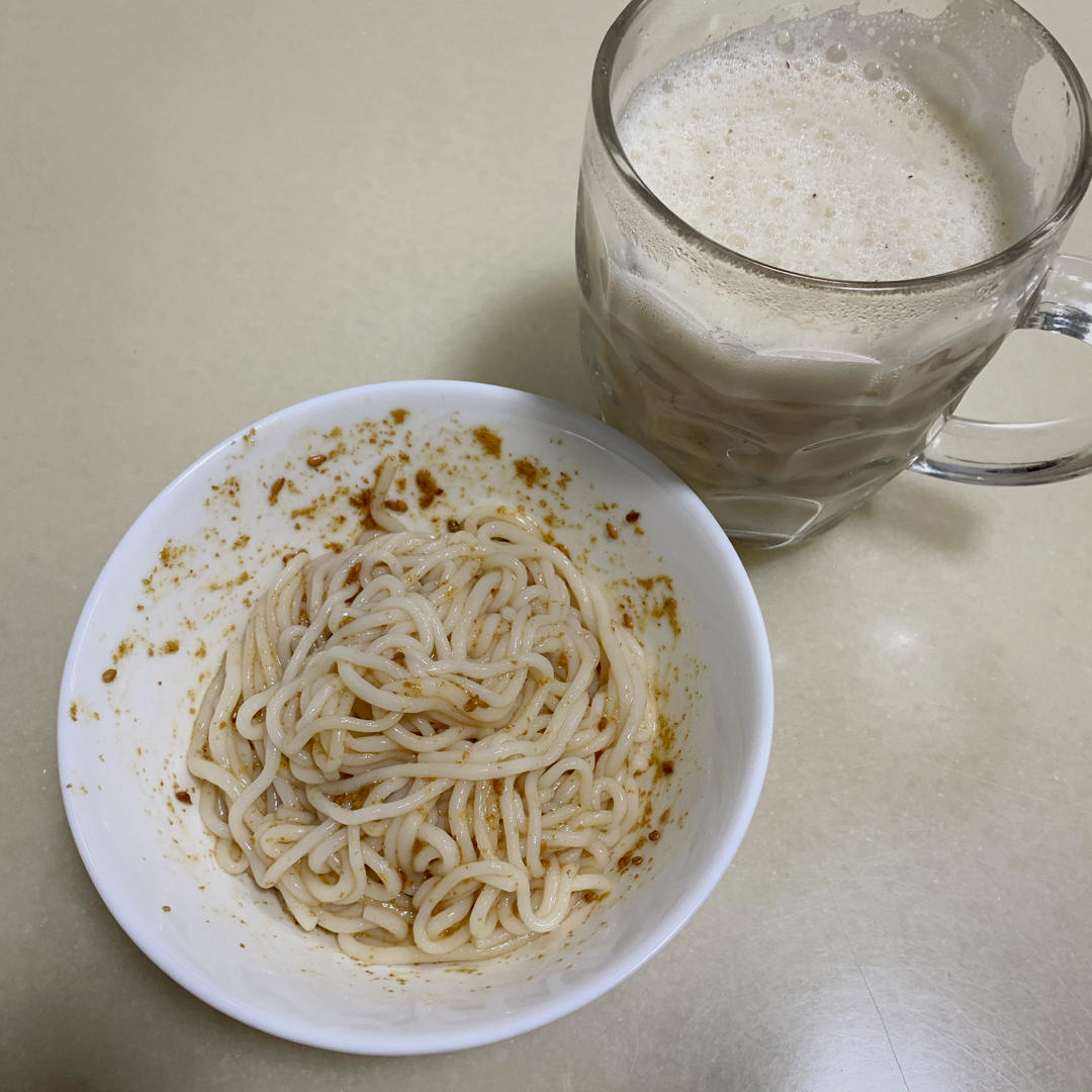 啊！不发胖的2分钟麻酱拌面！
