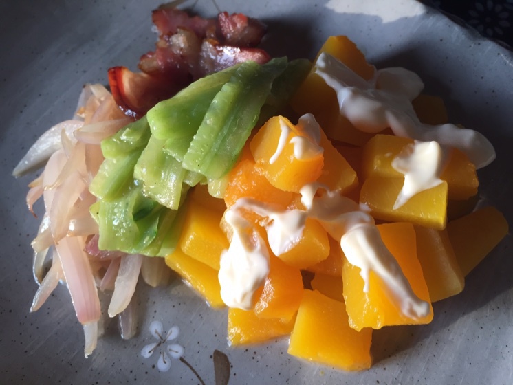 【丘比美食】南瓜沙拉