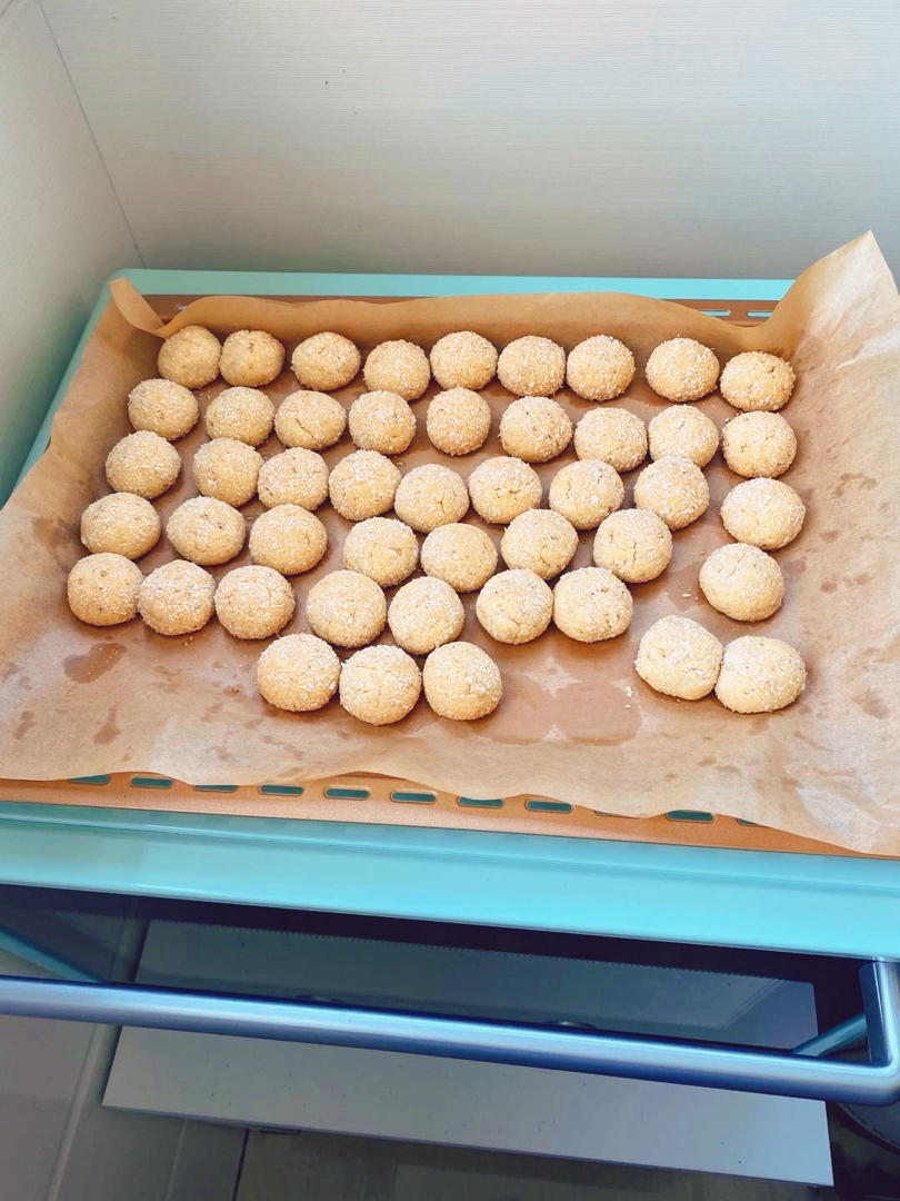 超简易椰蓉花生球（椰子油版）