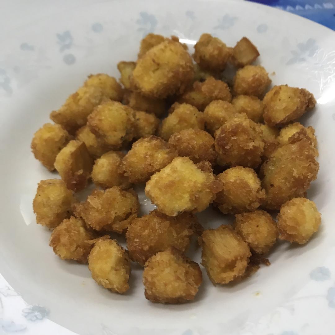 杏鲍菇版素鸡米花