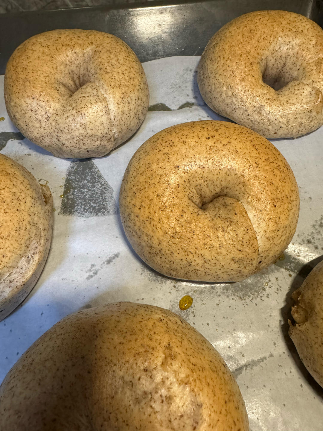 🥯全麦麻辣香肠贝果｜快手易做｜无需手套膜｜无需长时间发酵