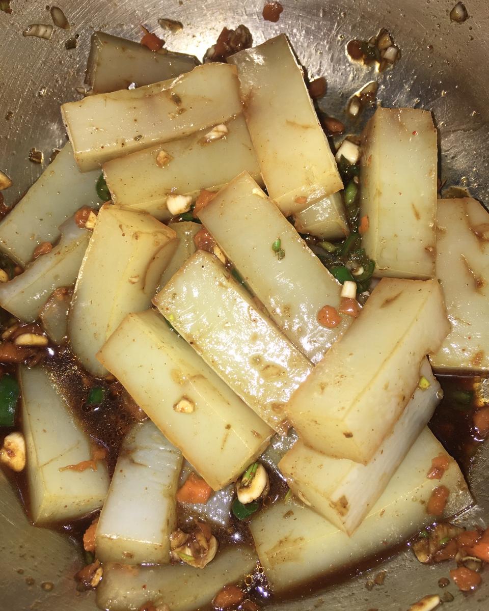 自制豌豆粉凉粉