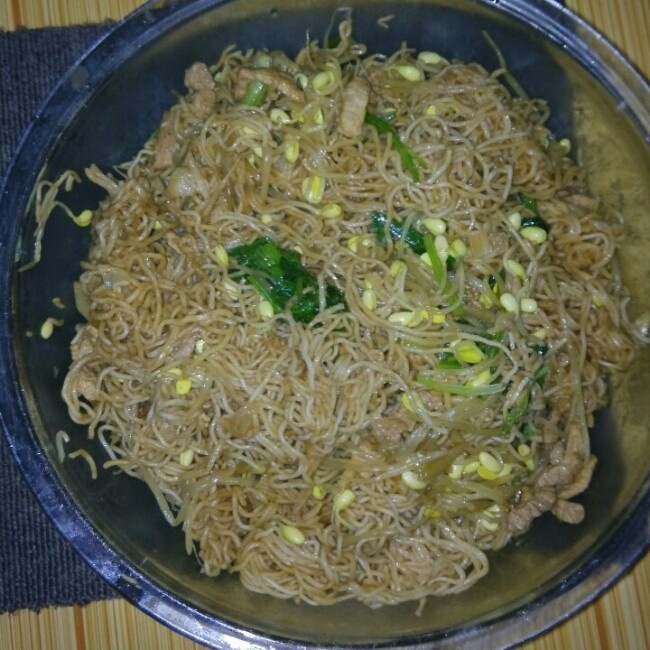 蒸面条