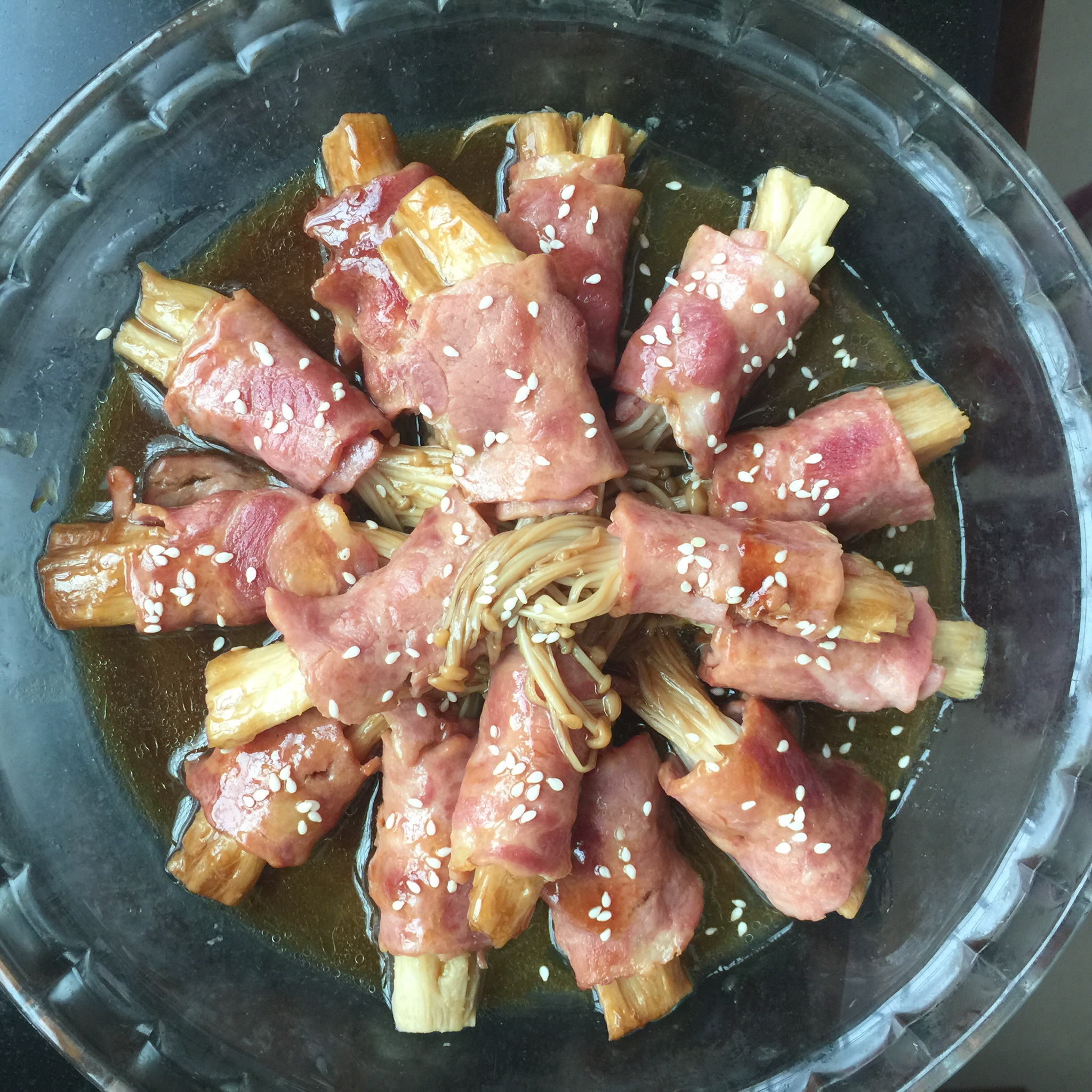 金针菇培根卷