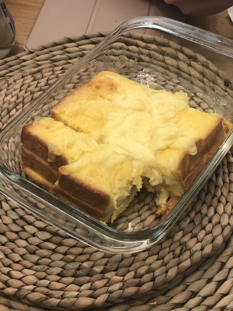 🔥外脆里嫩❗️隔夜法式厚吐司🍞好吃到爆