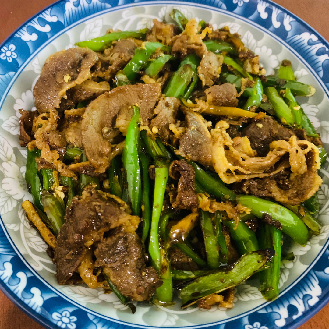 巨下饭的青椒肥牛卷~鲜嫩爽滑