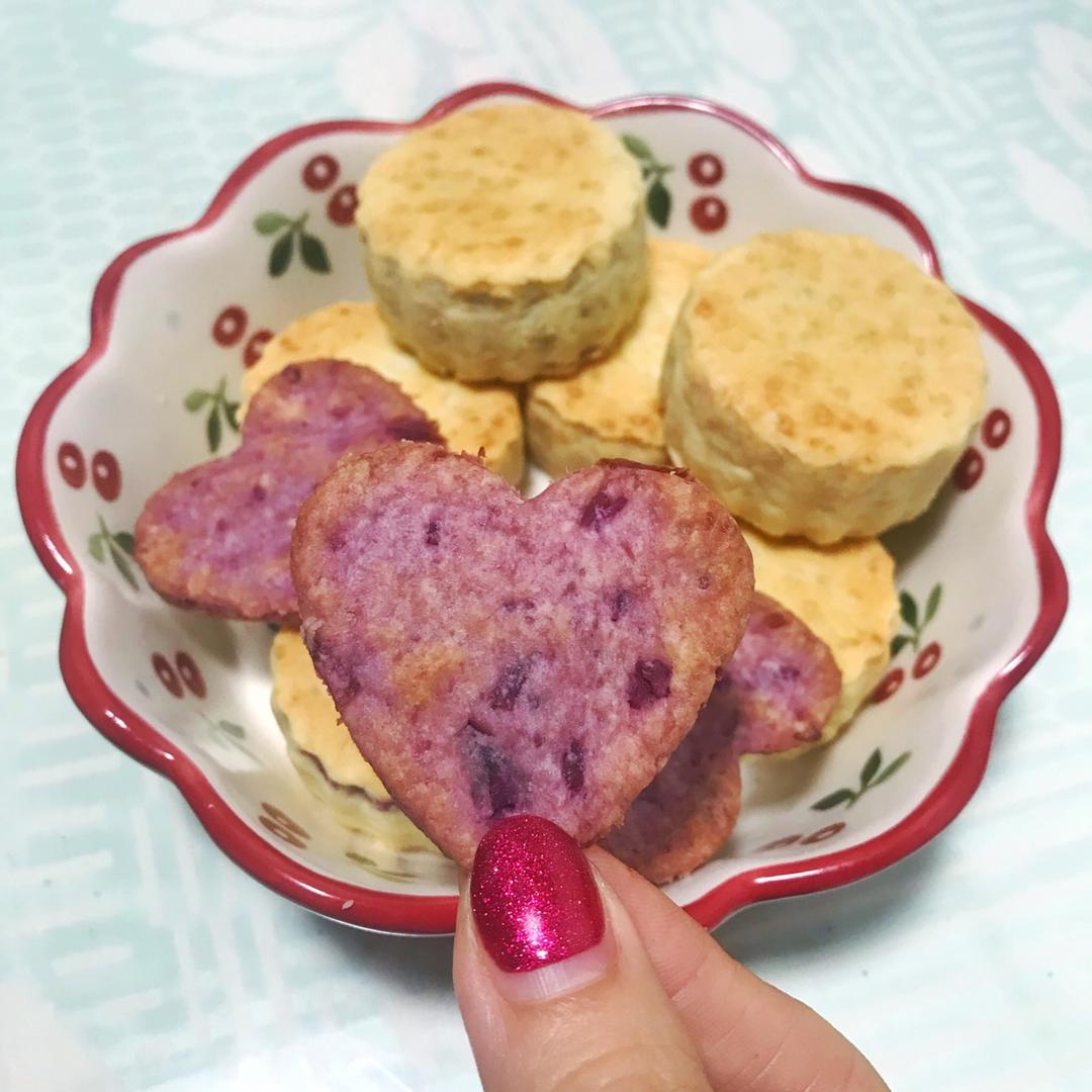 紫薯饼干
