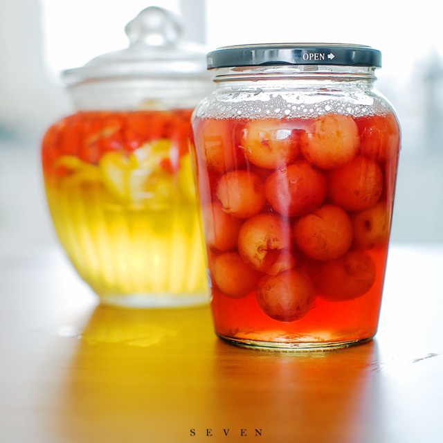 糖渍樱桃（罐头）