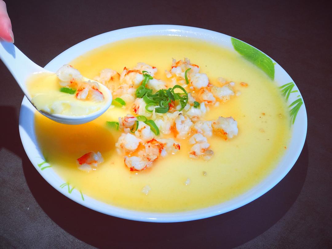 超嫩虾仁芙蓉蛋羹