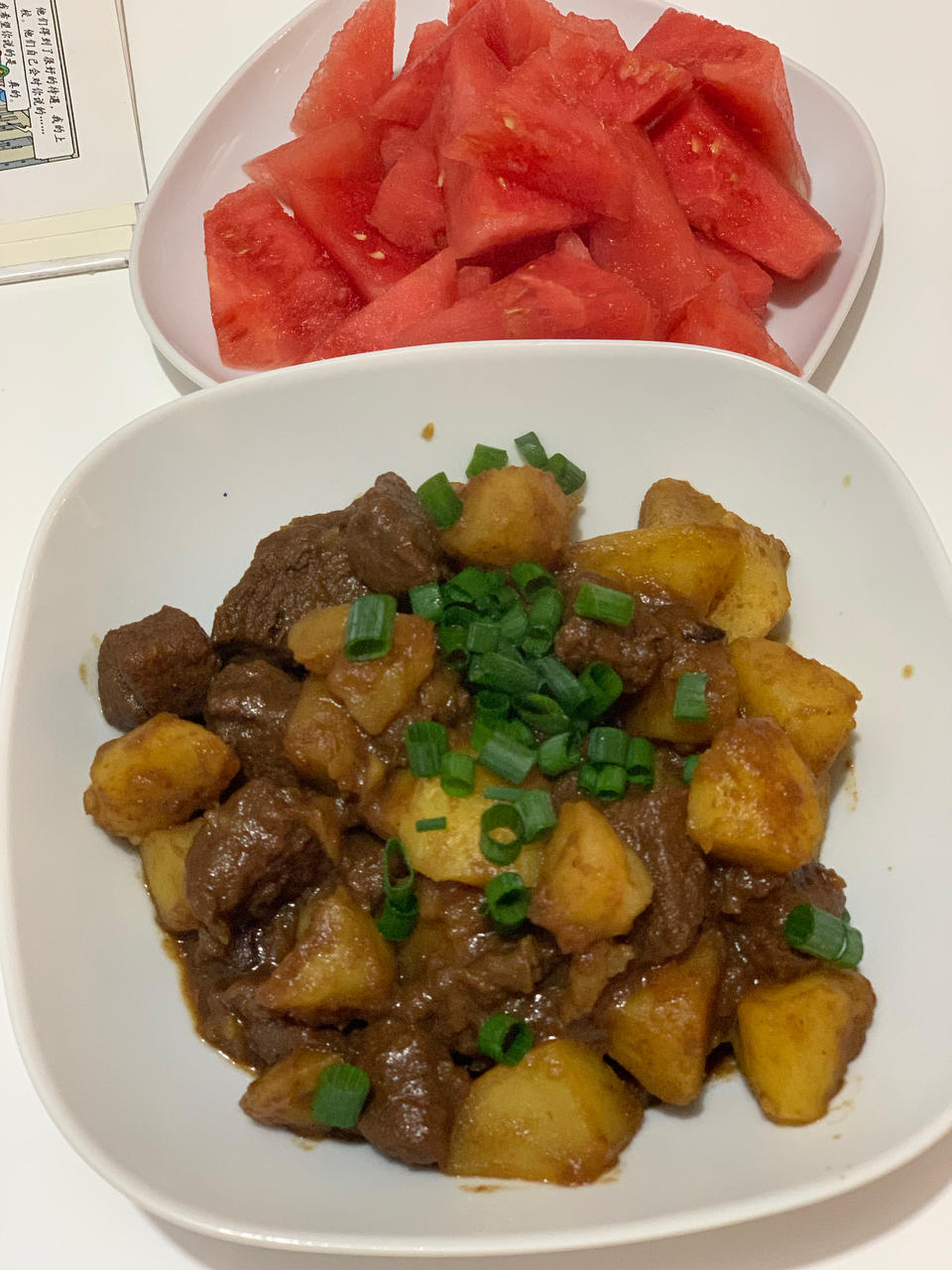 小美版·啤酒土豆烧牛腩
用小美做饭，解放双手