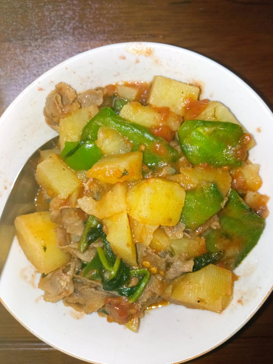 小美版·啤酒土豆烧牛腩
用小美做饭，解放双手