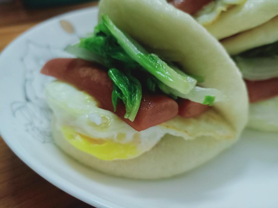 【台湾刈包】咦？长得像肉夹馍，口感似肉包子！