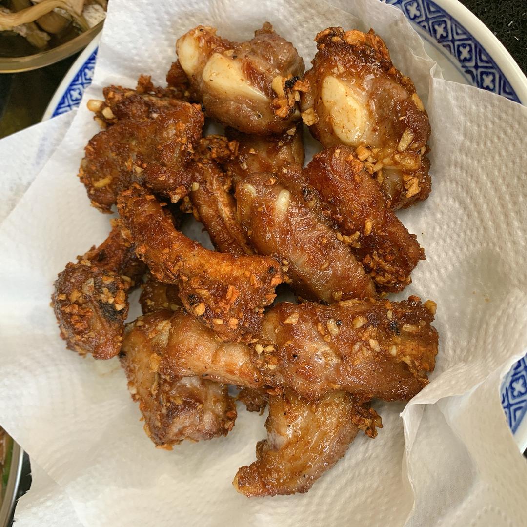 好吃到舔手指🔥蒜香排骨❗️超简单做法❗️