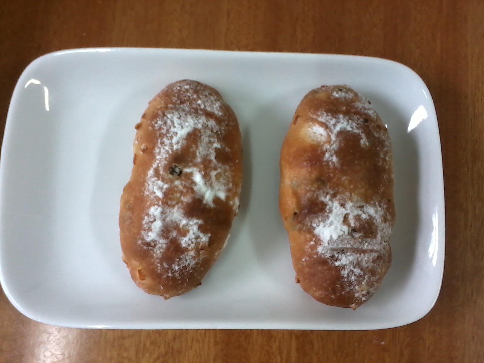 德式葡萄干甜面包（marzipan butter stollen）