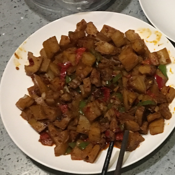 辣炒藕丁