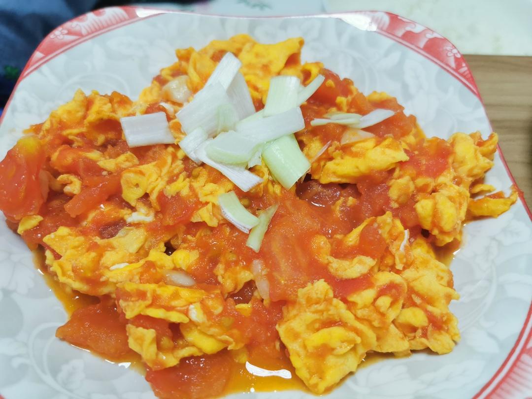 西红柿炒鸡蛋