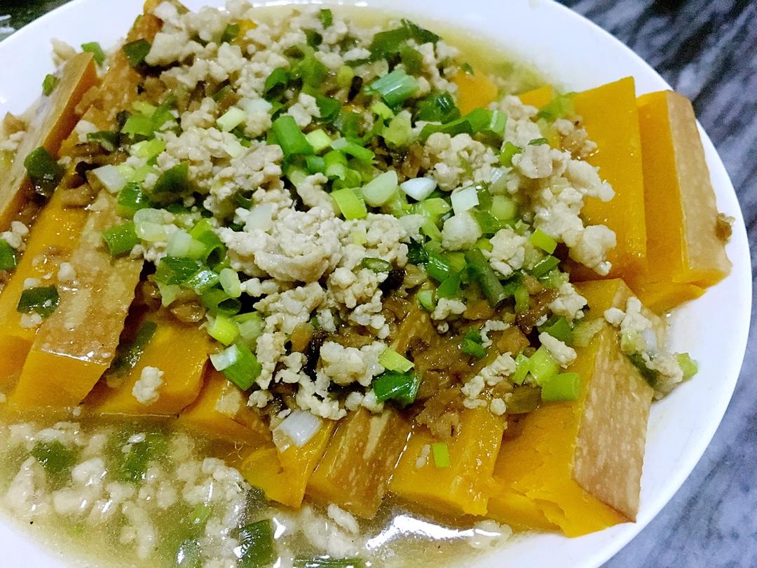 蒜蓉蒸南瓜