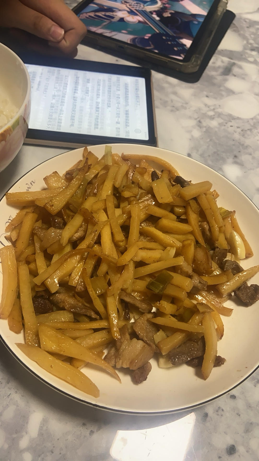 酸辣土豆条（香！爽！）