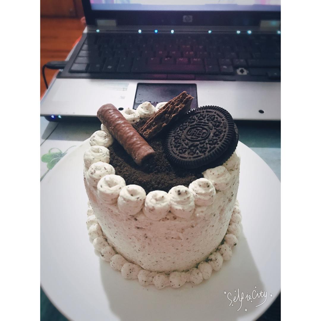 mini奥利奥咸奶油蛋糕