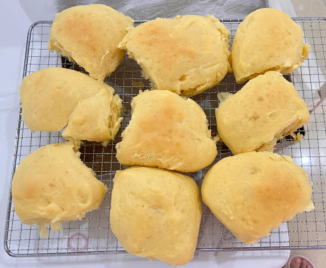 不用揉面的蠢萌软面包