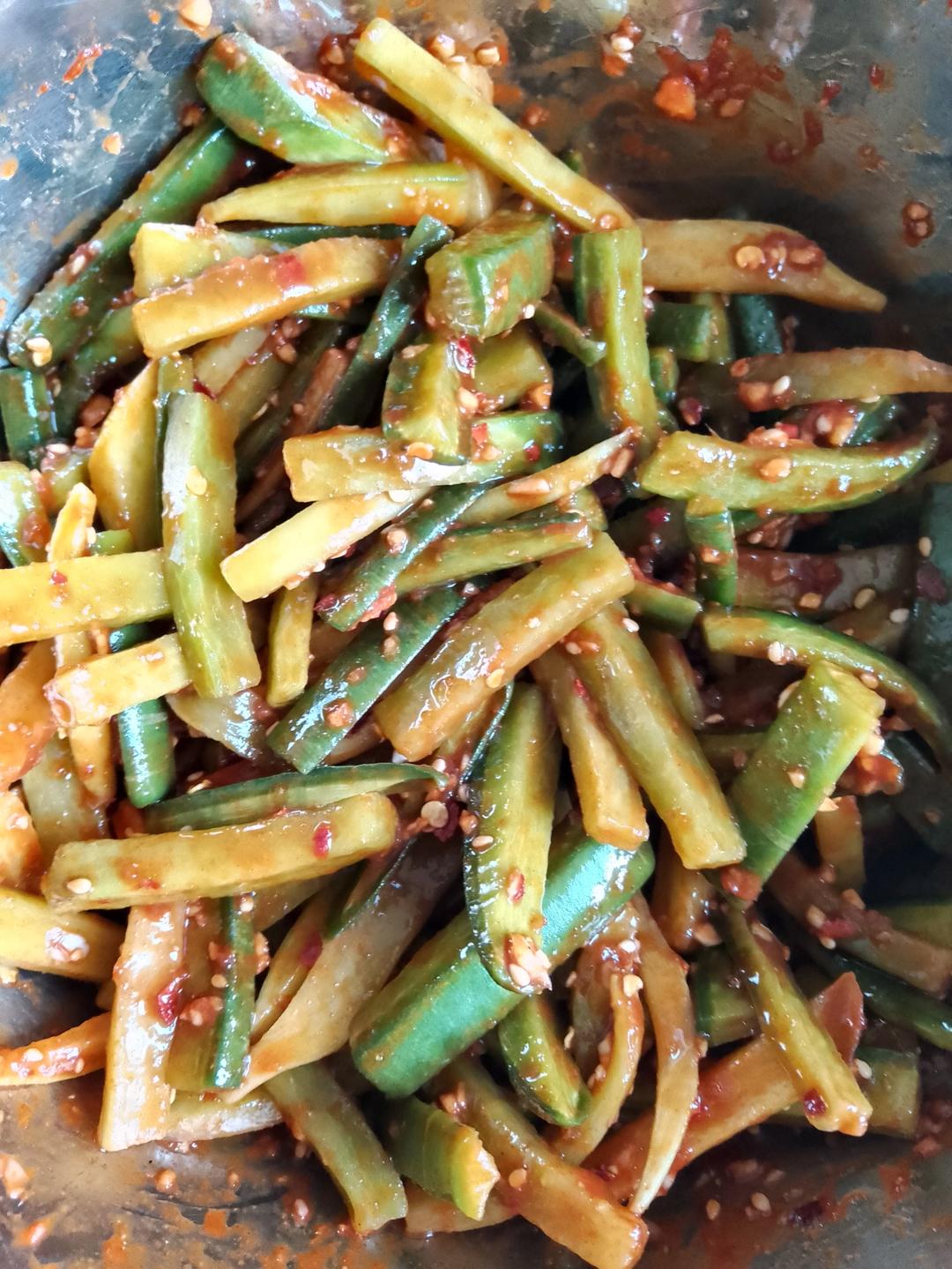 青萝卜干咸菜（朝鲜族特色下饭菜）