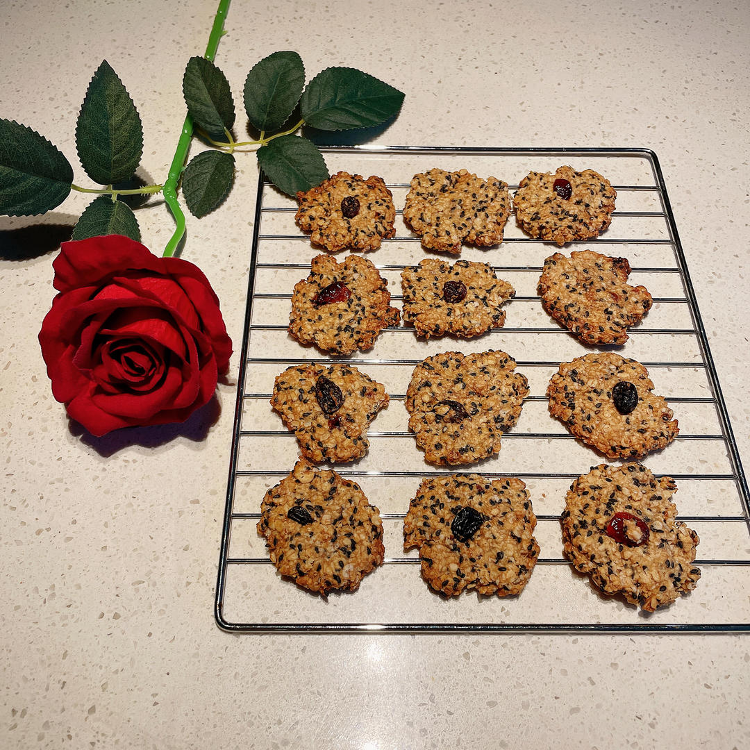 🔥酥掉渣的燕麦饼干🍪
