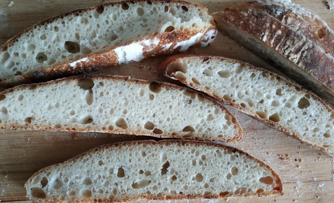 完全不用揉的面包，对，完全不用揉！ | Ciabatta