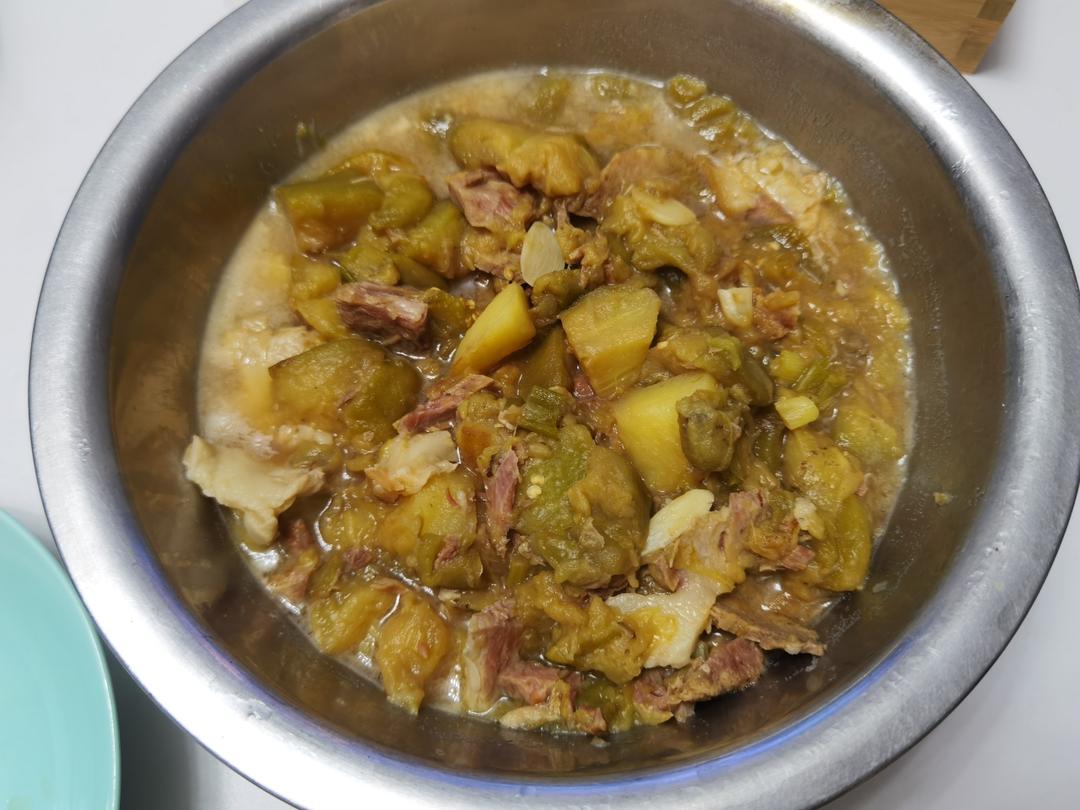 土豆炖茄子(东北菜)