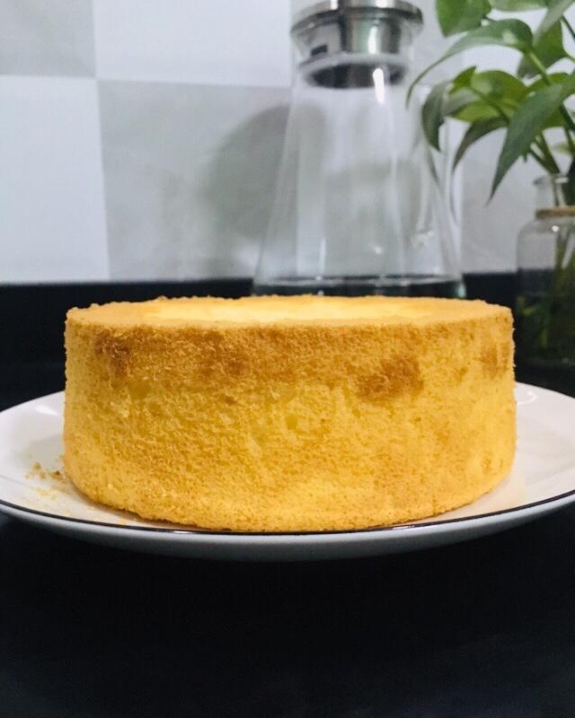 6寸戚风蛋糕（2蛋）