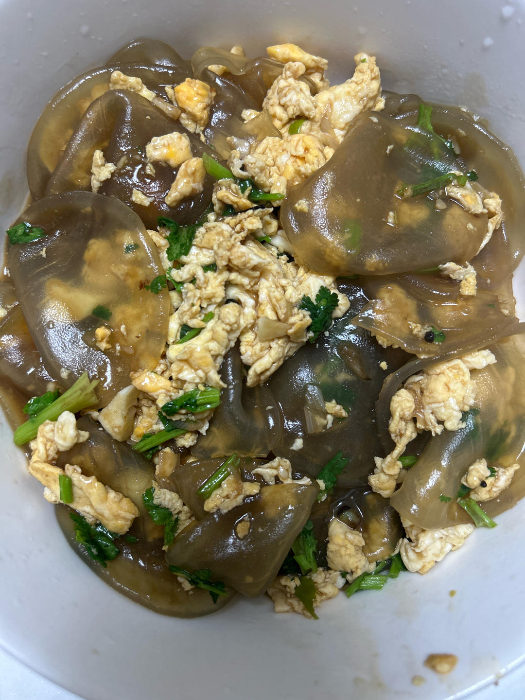 比饭店好吃的鸡蛋粉皮