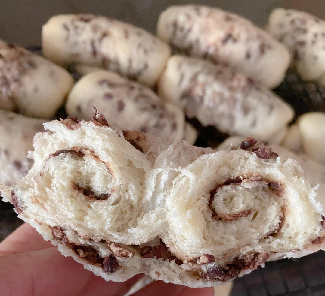 奶香浓郁/香甜可口「奶香蜜豆卷」😍😍😍