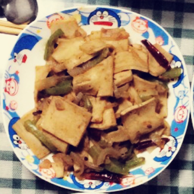 简易版干锅千叶豆腐