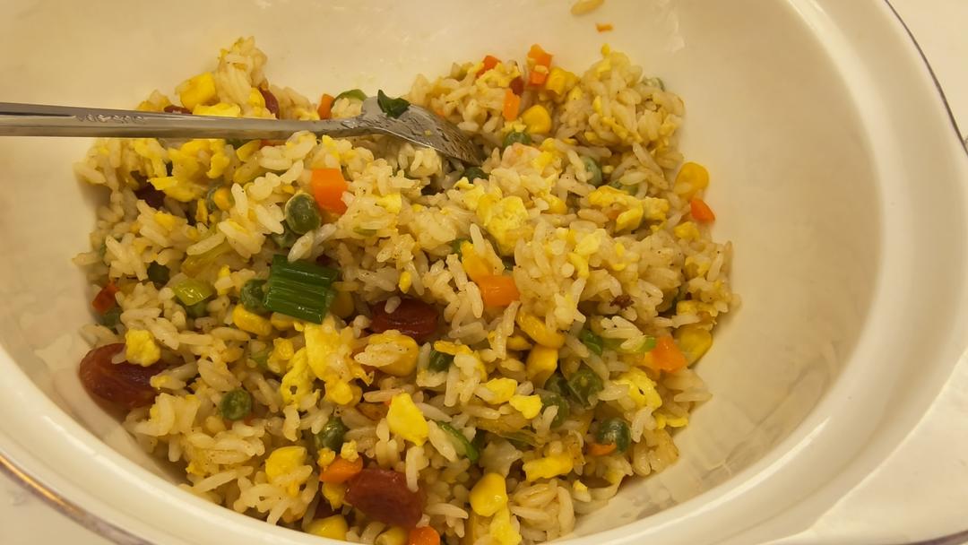 黯然销魂腊肠炒饭