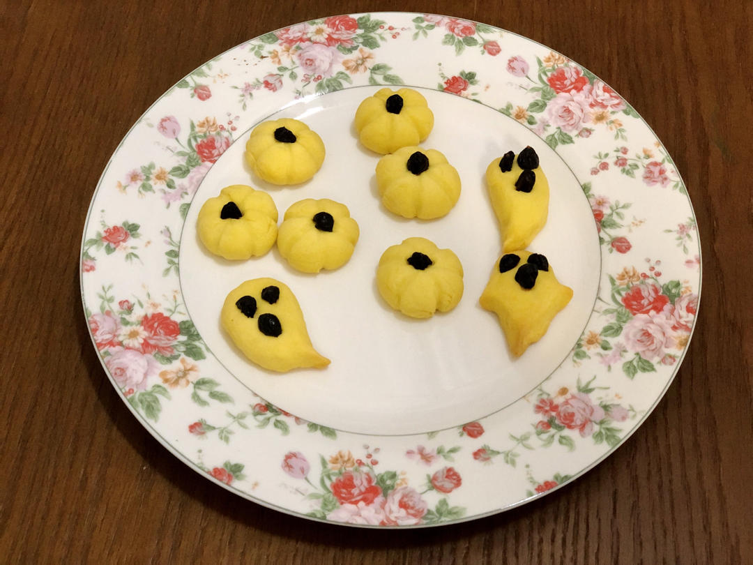 【万圣节】萌skr人的南瓜曲奇🎃南瓜饼干