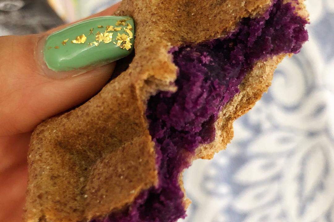 低脂全麦肉桂华夫饼