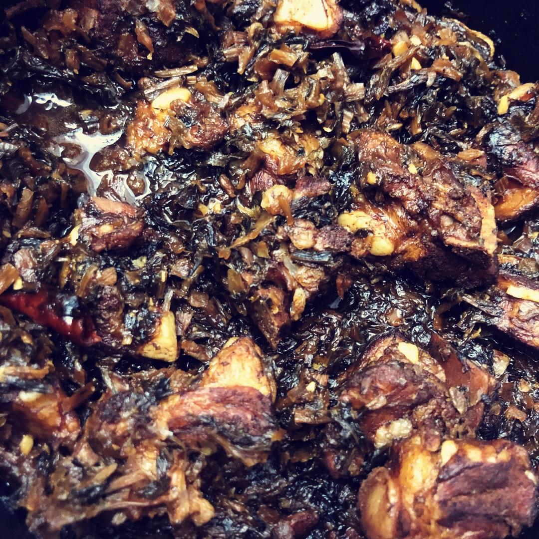 梅干菜烧排骨