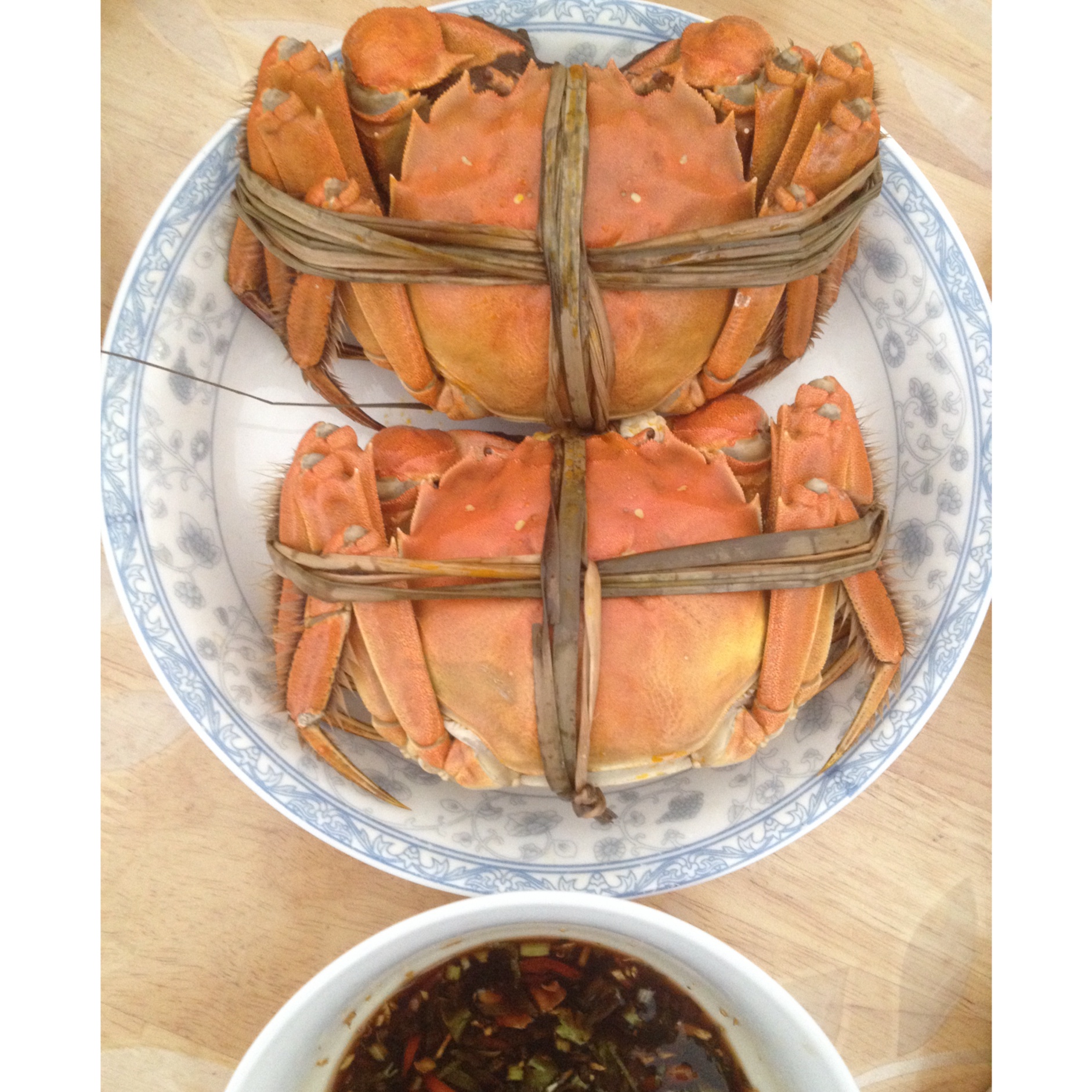 清蒸大闸蟹