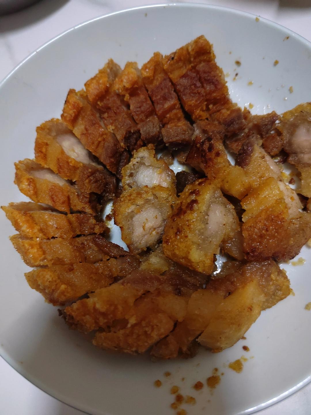 一次就成功的脆皮烧肉