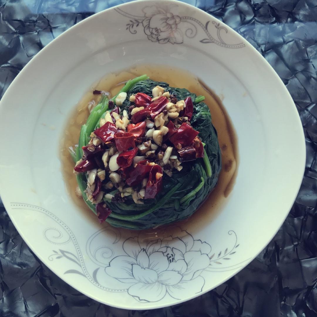 凉调菠菜