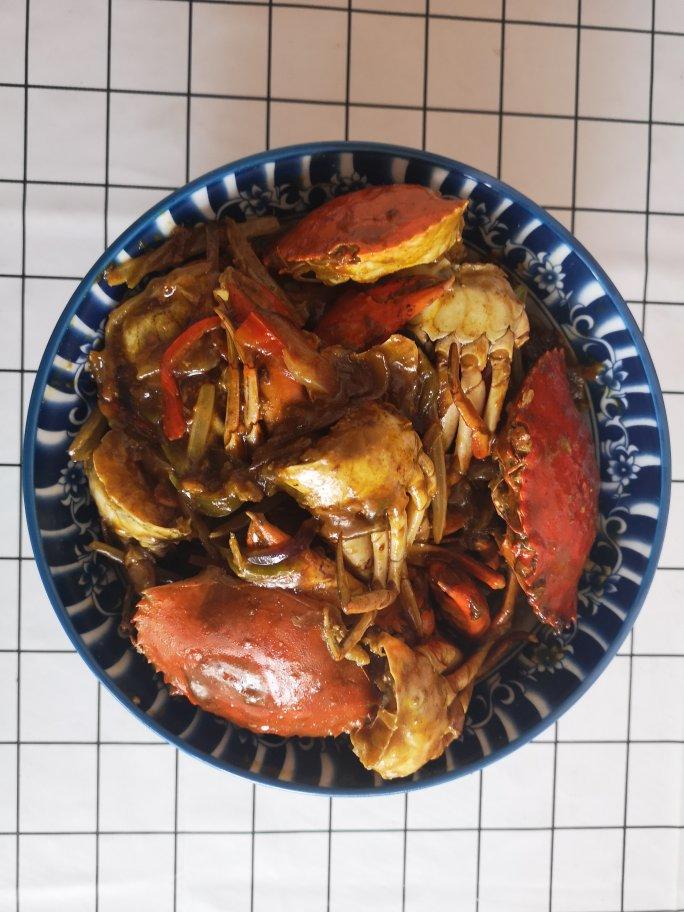 椰浆咖喱蟹