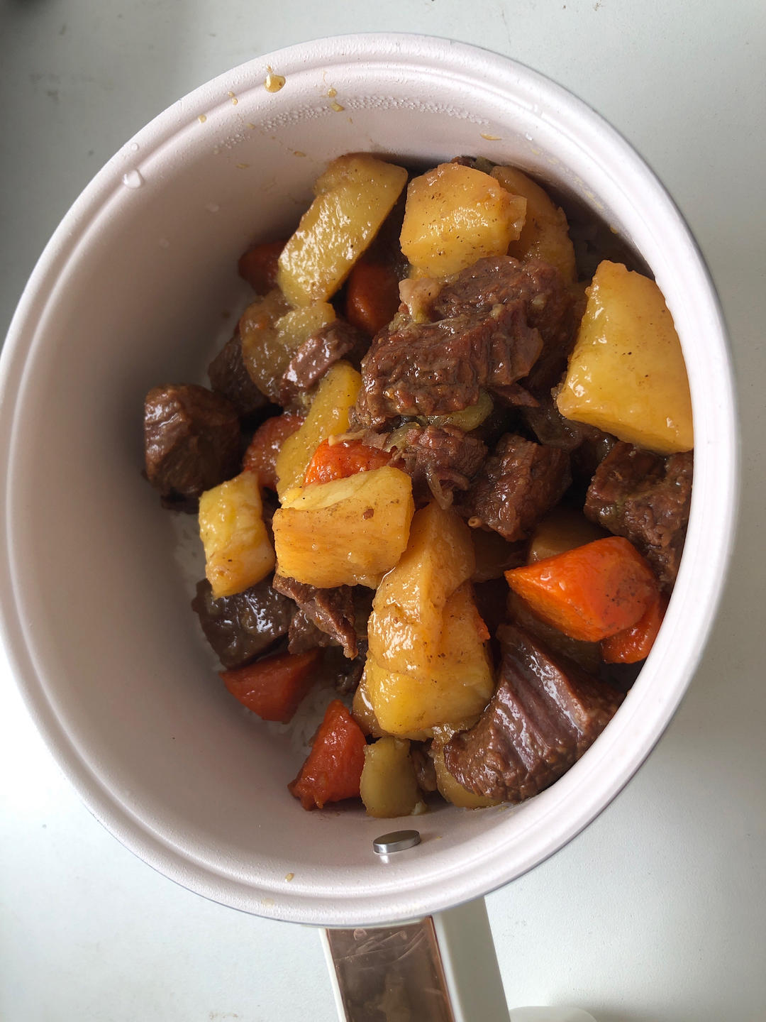 沙沙土豆胡萝卜炖牛肉