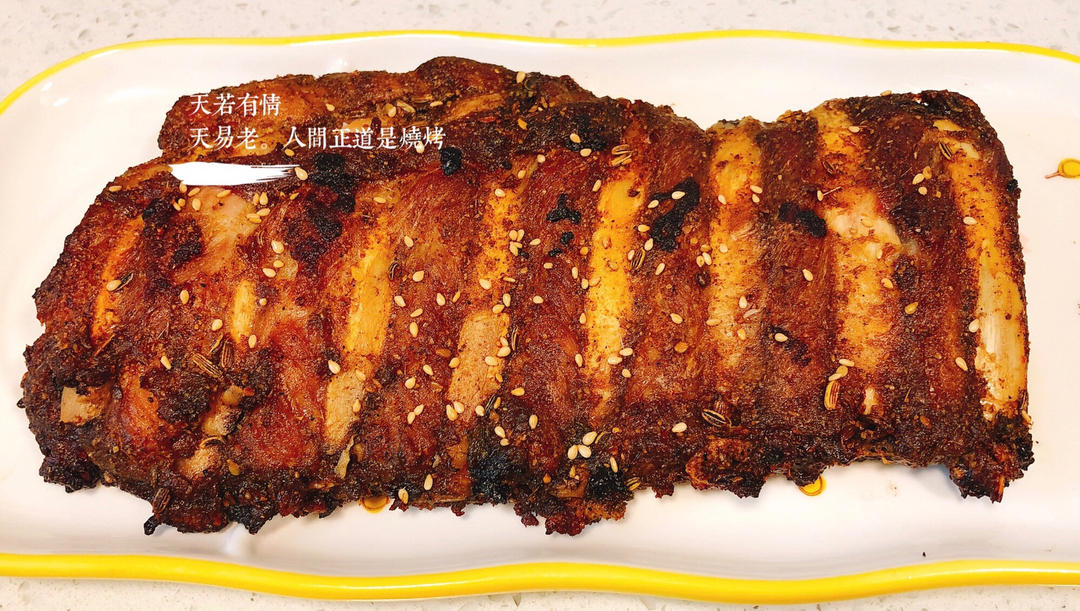 蒜香烤排骨（烤箱版）