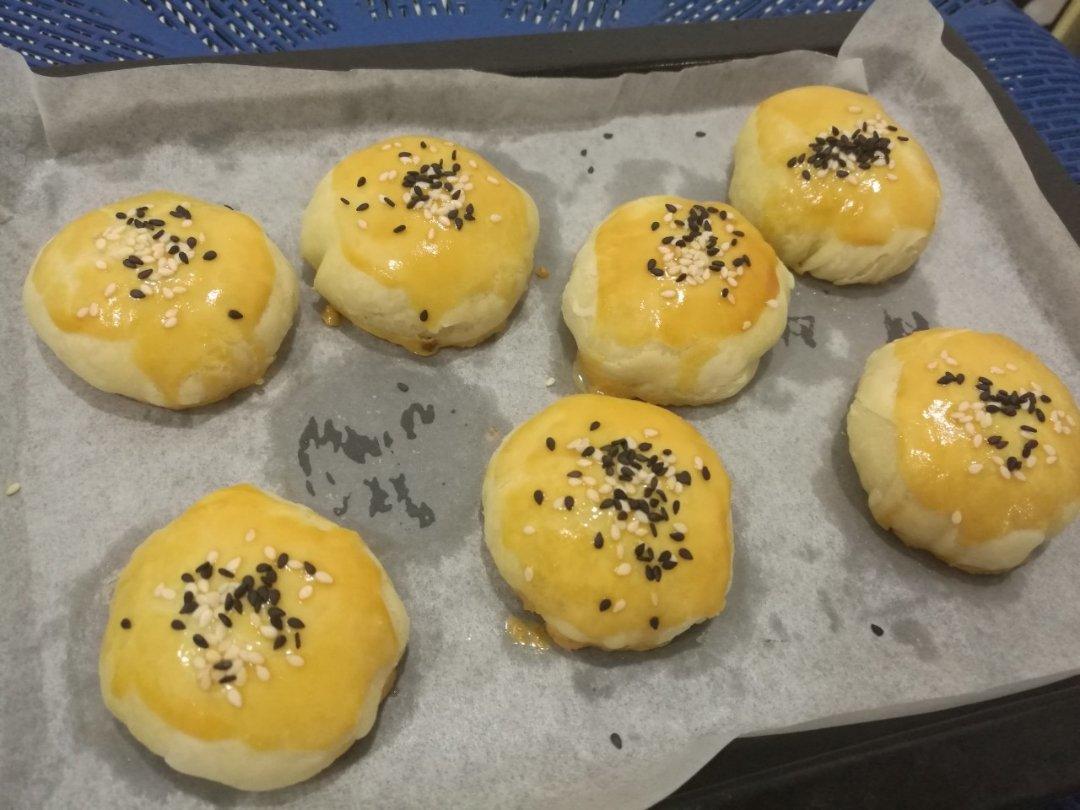 沙拉肉松蛋黄酥（猪油版）