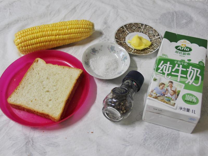 纯奶手撕吐司的做法 步骤1