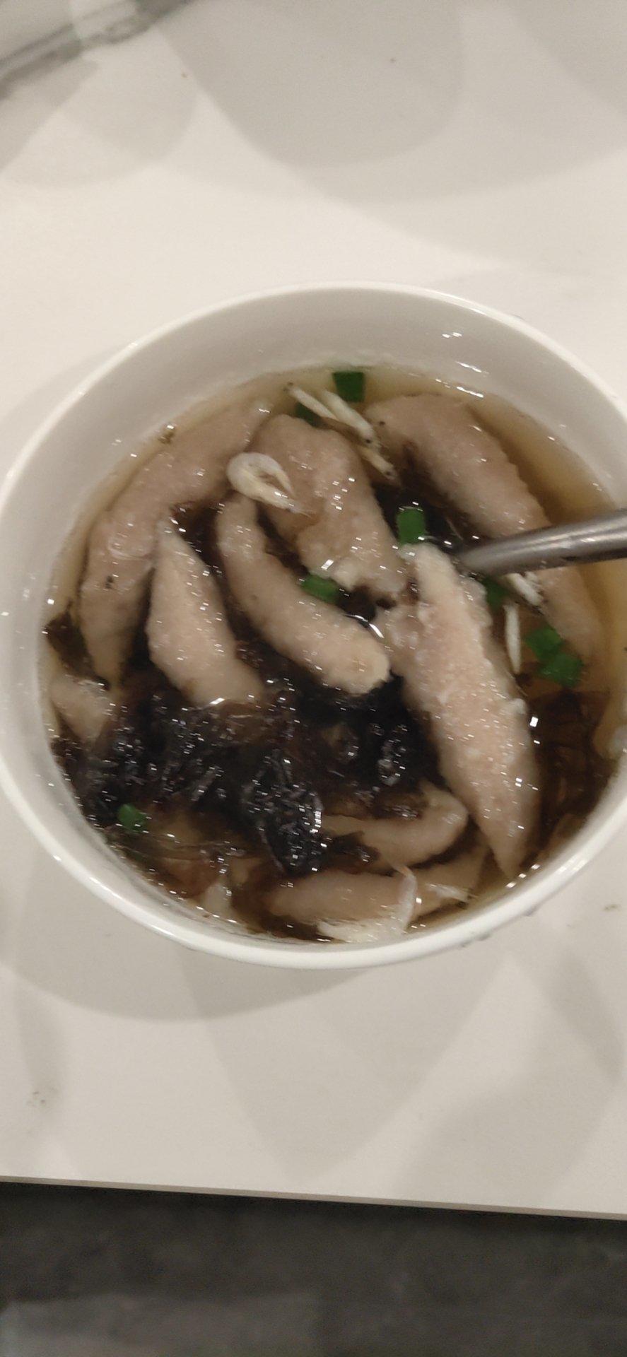 温州瘦肉丸，自制无添加剂快手做的猪肉羹