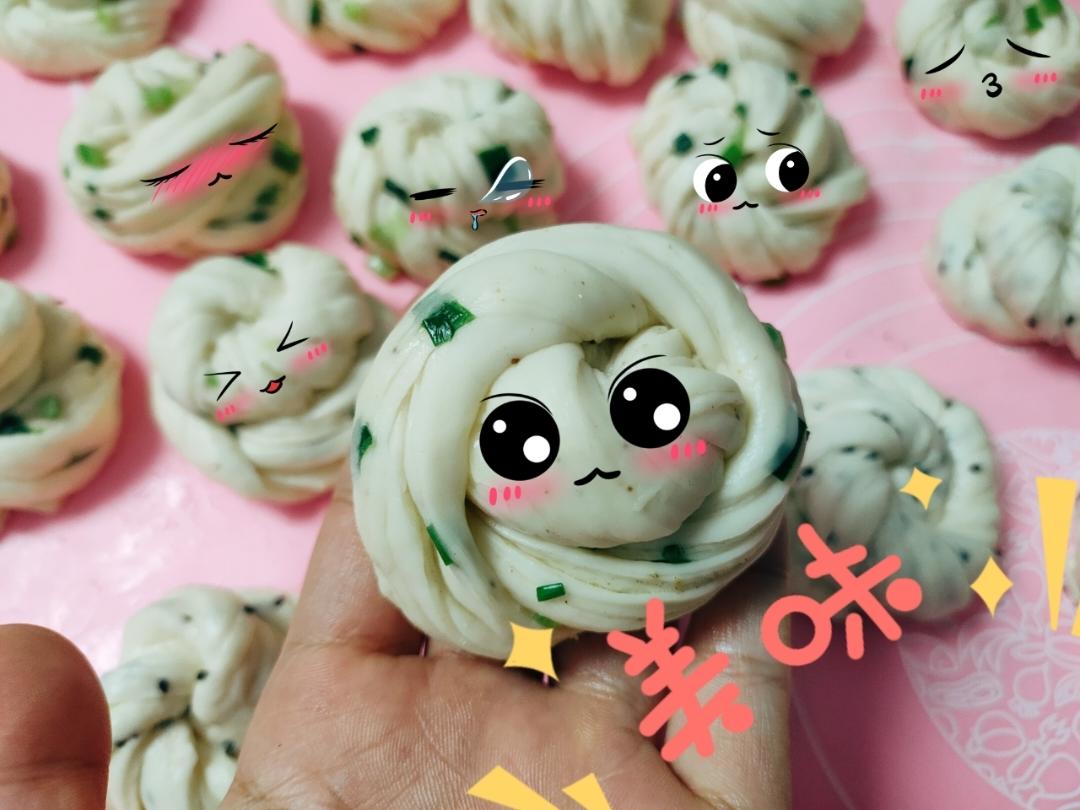 超详细葱花卷两吃做法