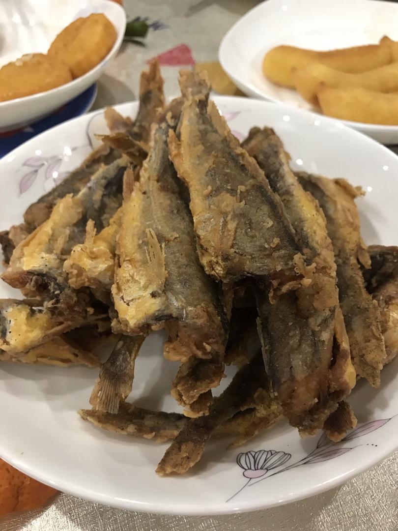 干炸小黄鱼