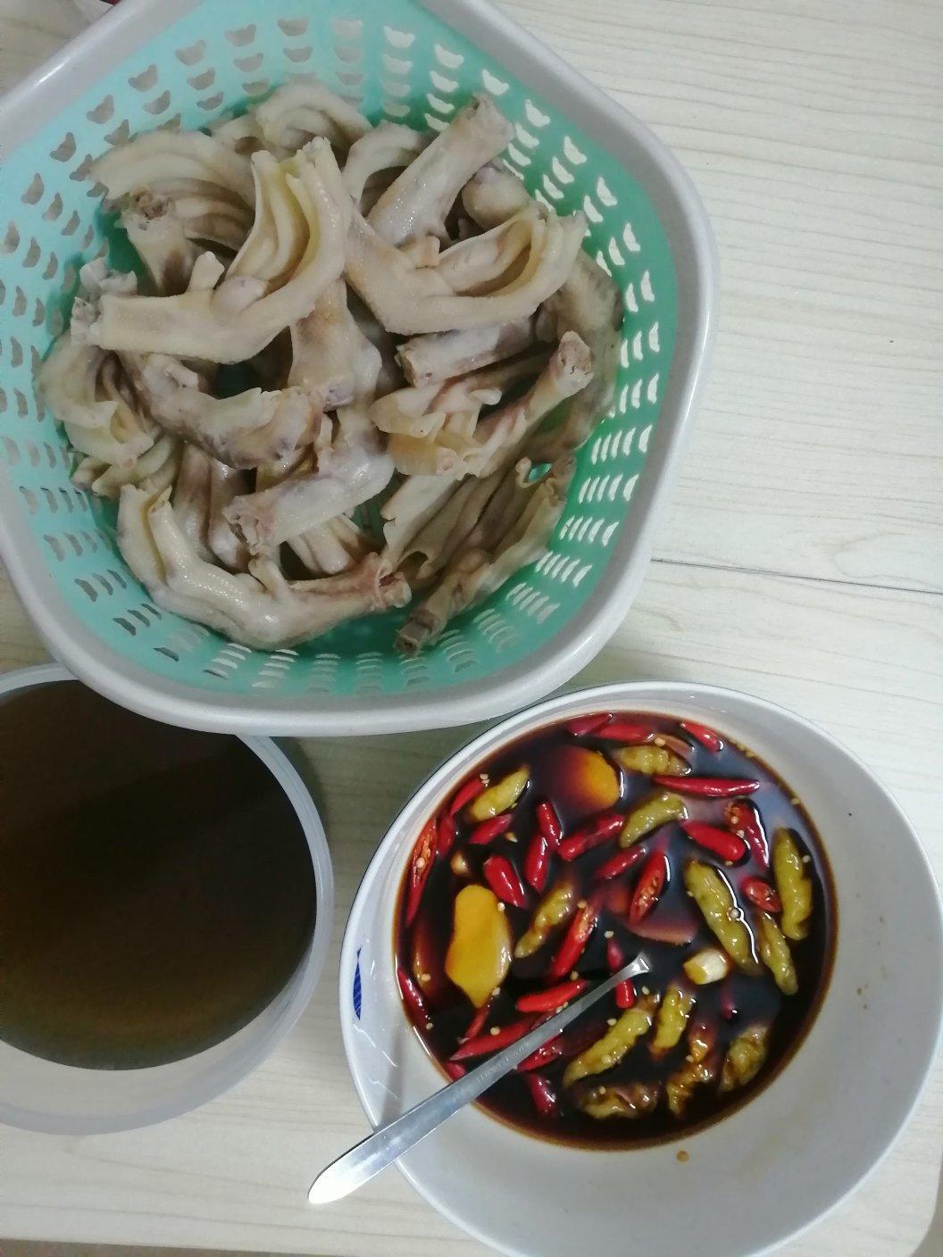 夏凉小食—泡鸭脚