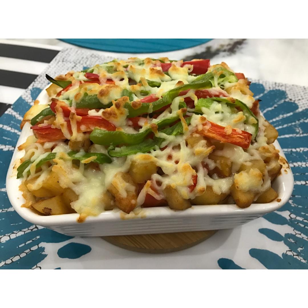 番茄鸡肉浓情焗饭【两人份】