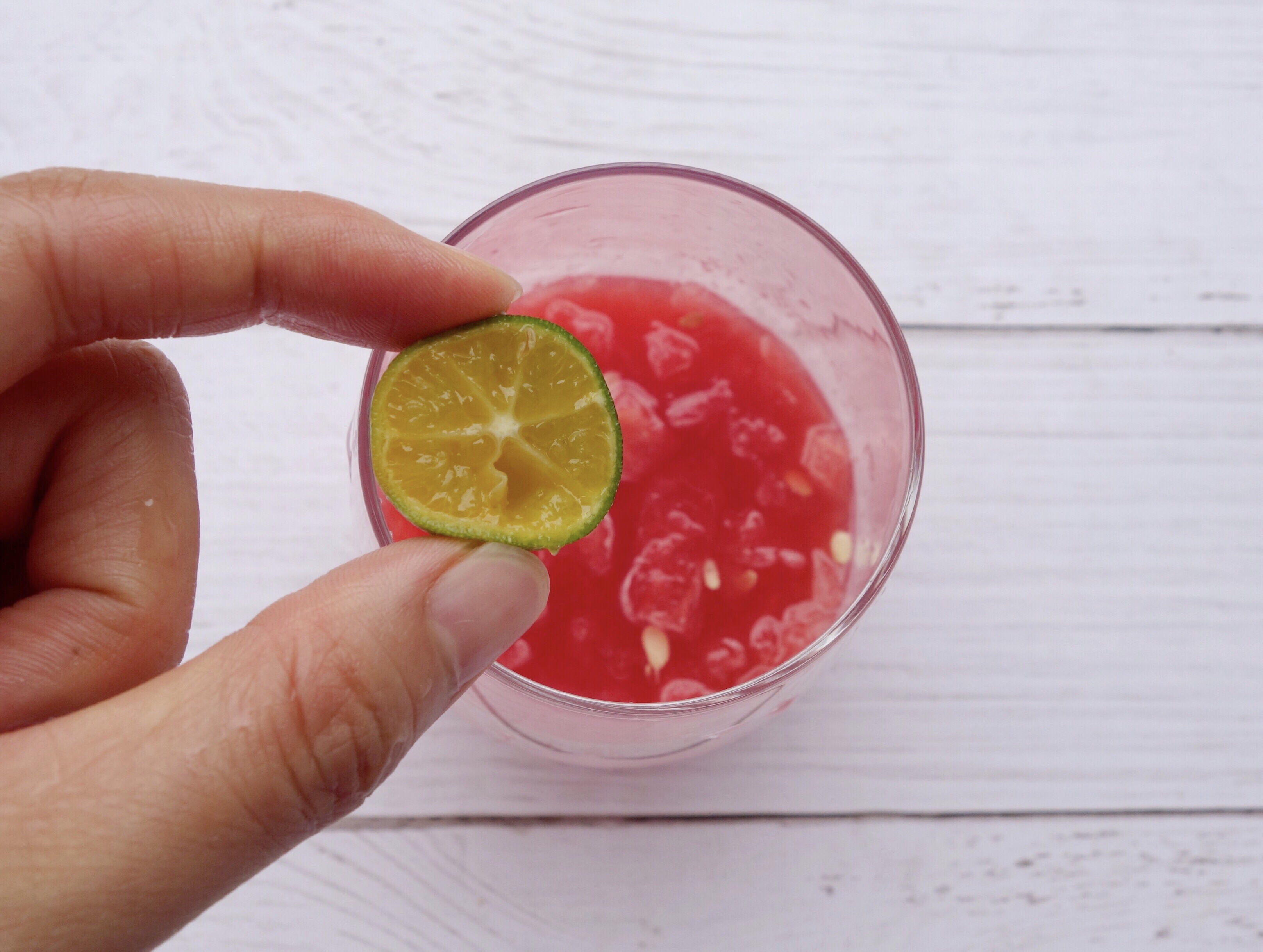 自制夏日神仙饮品❗️西瓜柠檬雪碧饮❗️的做法 步骤4